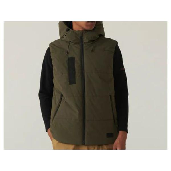 TSデザイン 1928 リフレクティブファイバーダウンベスト（アーミーグリーン） サイズ LL TS...