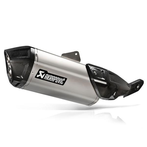 アクラポビッチ V-STROM800/DE スリップオンライン チタン JMCA AKRAPOVIC