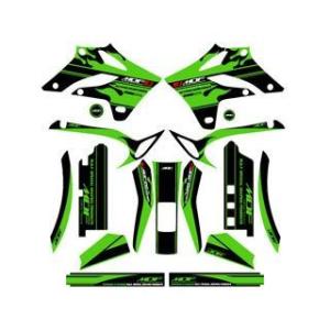 【メーカー直送】エムディーエフ KLX250 KLX250（05-07） グラフィックキット ファイ...