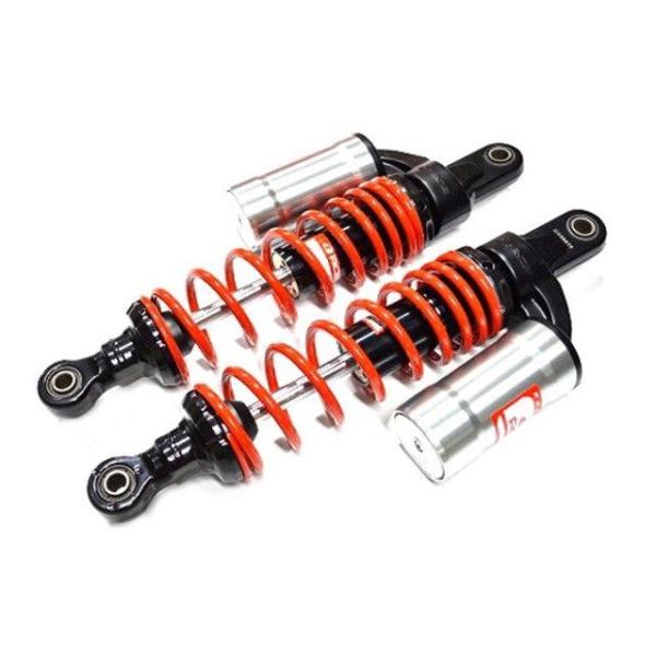 KN企画 RCB リアショック（335mm）MB-2シリーズ（シルバー/レッド） kn926