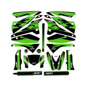 【メーカー直送】エムディーエフ KLX250 KLX250（08-） グラフィックキット ファイアー...