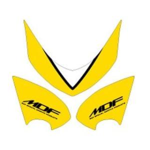 【メーカー直送】エムディーエフ YZF-R6 YZF-R6（08-16） グラフィックキット ストロ...