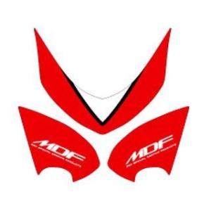 【メーカー直送】エムディーエフ YZF-R6 YZF-R6（08-16） グラフィックキット ストロ...
