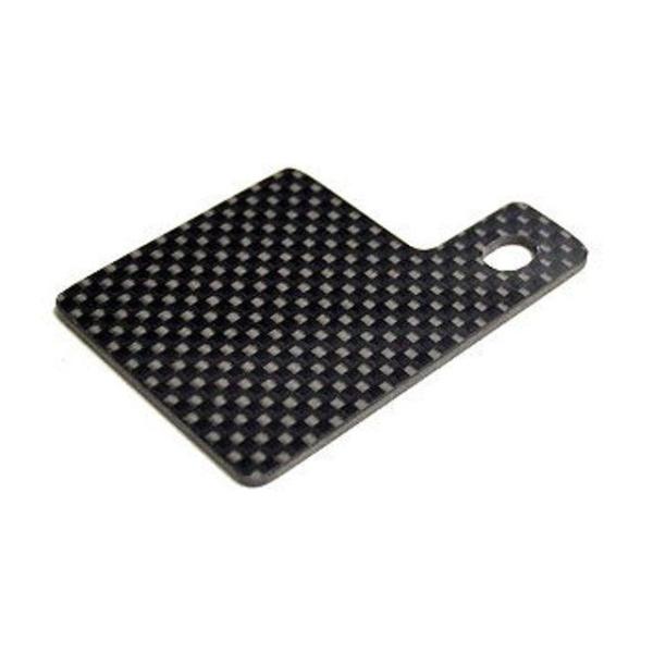 KN企画 汎用 自賠責ステッカープレート（クリアーブラックカーボン） kn926