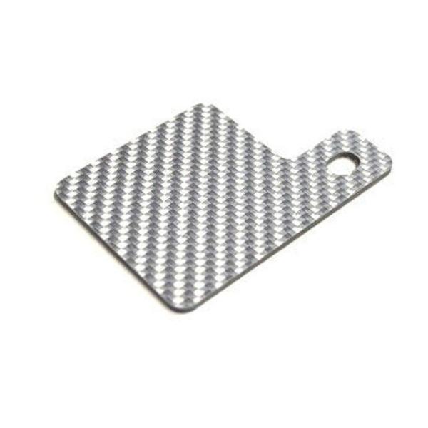 KN企画 汎用 自賠責ステッカープレート（シルバーカーボン） kn926