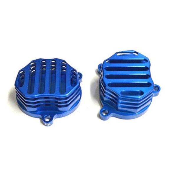 KN企画 ビレットタペットカバー タイプ2 シグナスX/BWS125（ブルー2） kn926