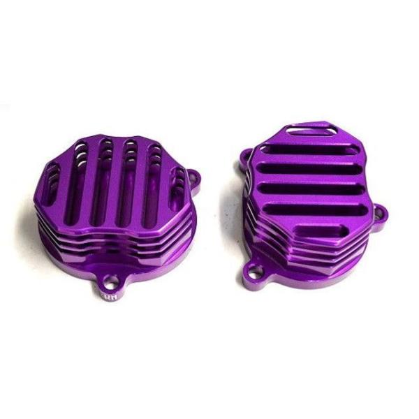 KN企画 ビレットタペットカバー タイプ2 シグナスX/BWS125（パープル） kn926