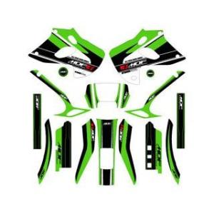 【メーカー直送】エムディーエフ KLX250 KLX250（-04） グラフィックキット アタッカー...