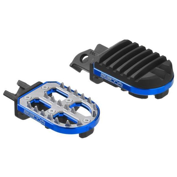 ジータ WR125R Advフットペグ（ブルー） ZETA