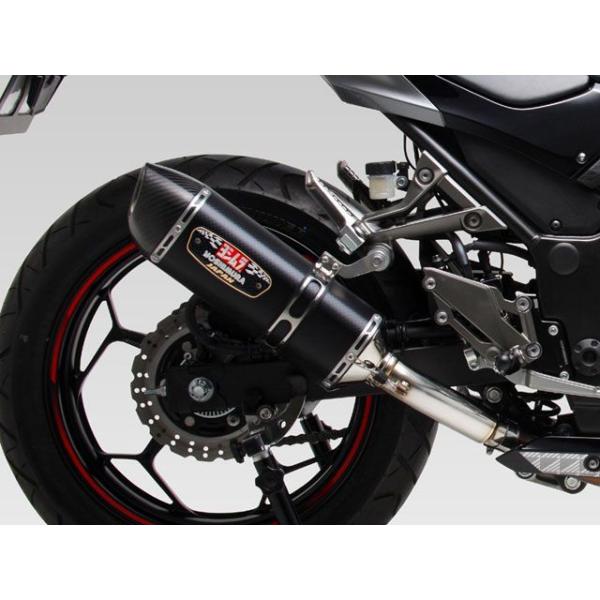 ヨシムラ Ninja250/ABS Z250 Slip-On R-77S サイクロン カーボンエンド...