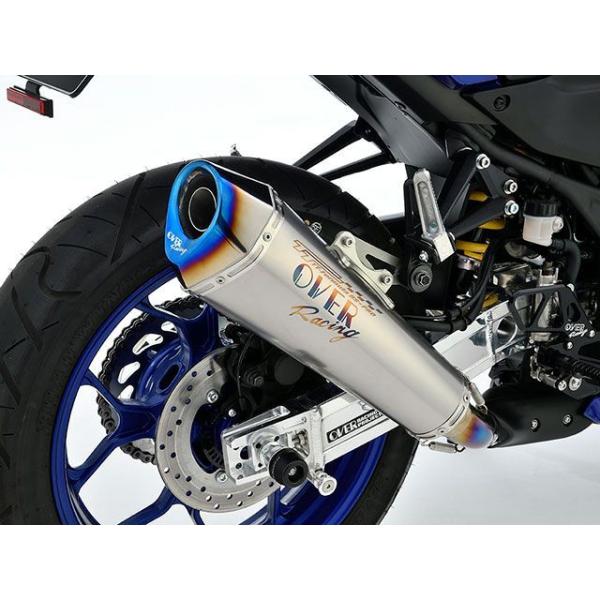 オーバーレーシング YZF-R25 TT-Formula RS＋PRO フルチタン スリップオン O...