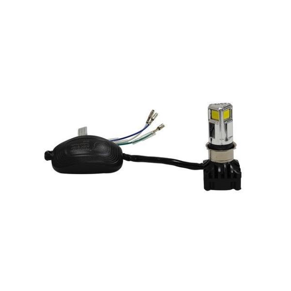 【メーカー直送】エナジープライス 汎用 LEDヘッドライトバルブ H4 PH7 30W 6500K ...