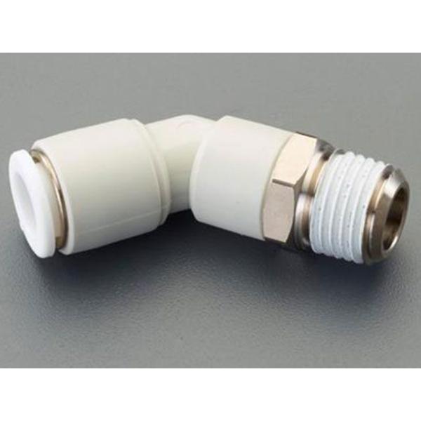 エスコ 8mm×R1/4” エルボ（45°） ESCO