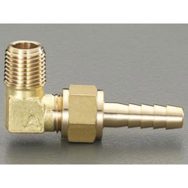 エスコ R1/2”×φ10.5mm 雄ねじステム（L型） ESCO