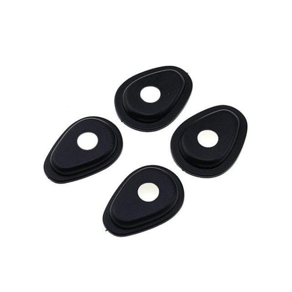 【メーカー直送】エナジープライス ウィンカーマウントベースセット 10mm ヤマハ車用（ブラック） ...