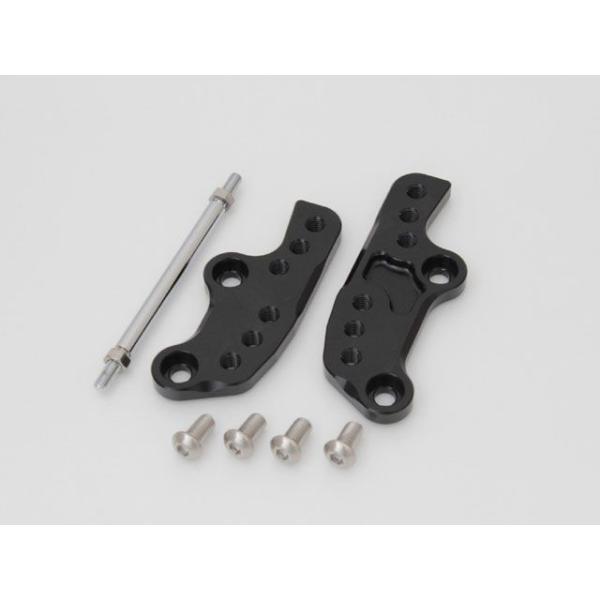 ポッシュフェイス ステップアッププレート カラー ブラック POSH Faith バイク