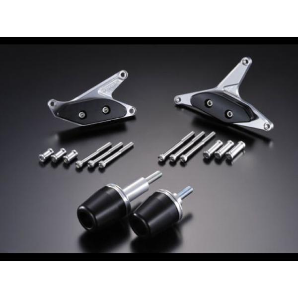 アグラス ZX-10R レーシングスライダー 4点SET A カラー ジュラコン/ブラック タイプ ...