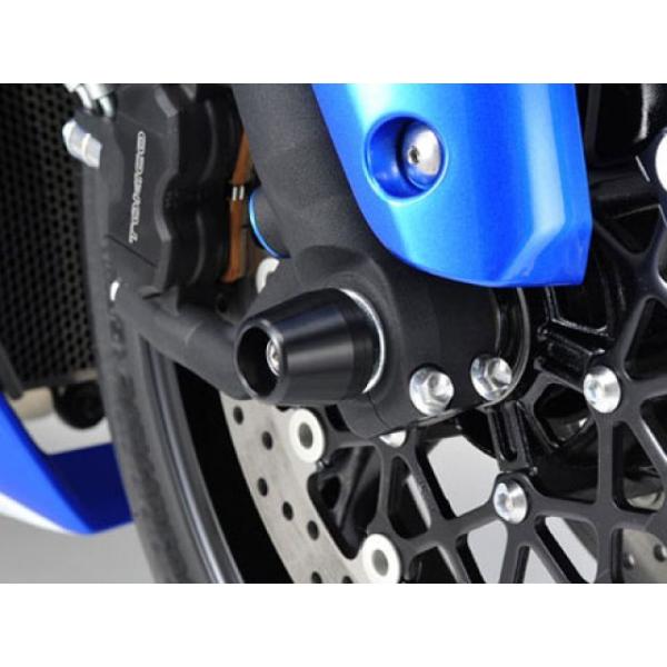 アグラス GSX-R1000 フロントアクスルプロテクター コーンタイプ 仕様 アルミ カラー シル...