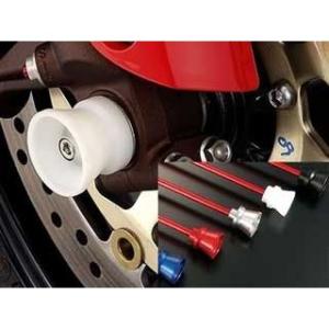 アグラス GSX-R1000 フロントアクスルプロテクター ファンネルタイプ 仕様 アルミ カラー ...