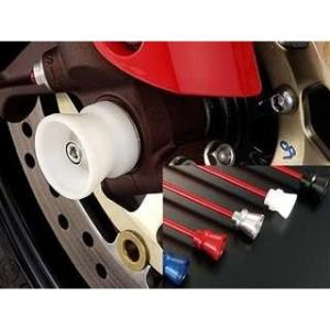 アグラス GSX-R1000 フロントアクスルプロテクター ファンネルタイプ 仕様 アルミ カラー ...
