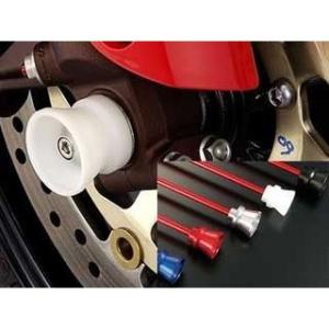 アグラス GSX-R1000 フロントアクスルプロテクター ファンネルタイプ 仕様 アルミ カラー ...