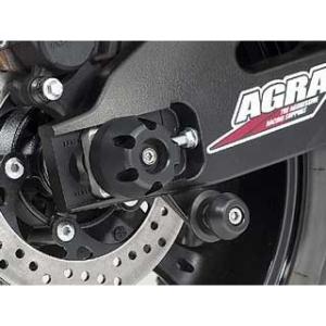 アグラス GSX-R1000 リアアクスルプロテクター ジュラコン（R）製（ブラック） AGRAS