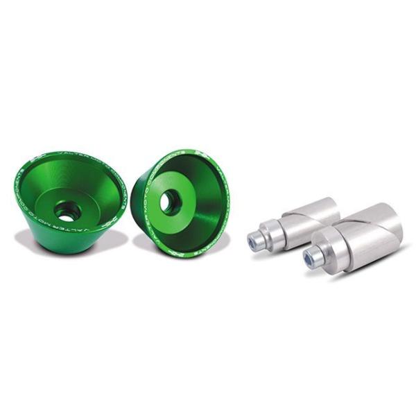 バルターモトコンポーネンツ ZX-10R アクスルスライダー フロント用 カラー ガンメタ Valt...