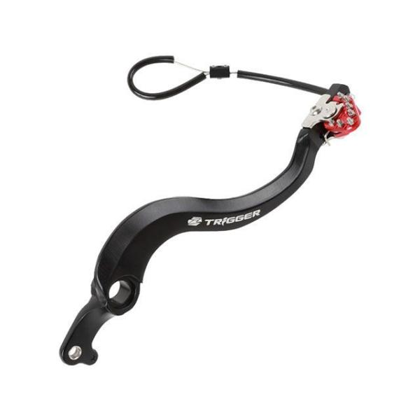 ジータ CRF250L/M トリガーブレーキペダル（レッド） ZETA