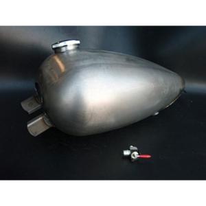 カワサキ（Kawasaki） エストレヤ タンク 紺/白 純正 中古 バイク 部品