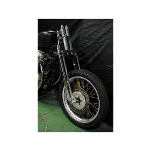 部品屋K&W W650/400 W用スプリンガーフォークKIT カラー ブラック K&W