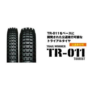 正規品／アイアールシー 汎用 TRIAL WINNER TR-011 TOURIST 4.00-18 64P TL リア IRC バイク｜camp