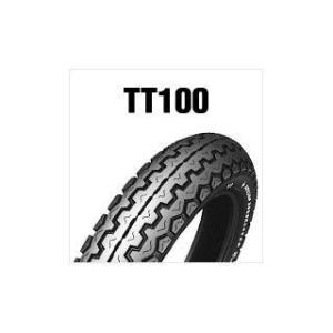 （正規品）ダンロップ 汎用 TT100 3.60H19 4PR TL フロント/リア共通