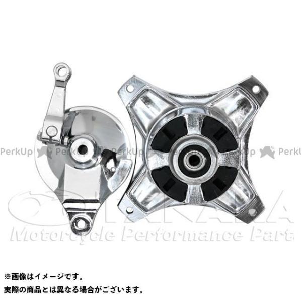 田中商会 ダックス シャリィ ダックス用 ドラムブレーキ 4本スポークリアハブ メッキ Sea Ta...