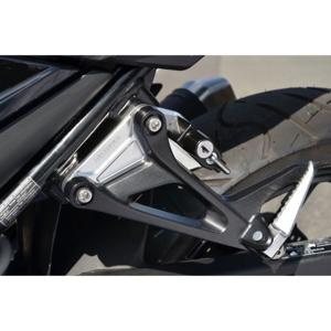 正規品／アグラス GSX-S750 GSX250R ヘルメットホルダー アルミステー：ブラック ヘルメットロック：ブラック AGRAS バイク｜camp
