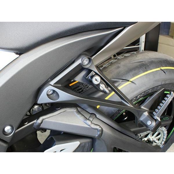 キジマ ZX-10R ヘルメットロック（ブラック） KIJIMA