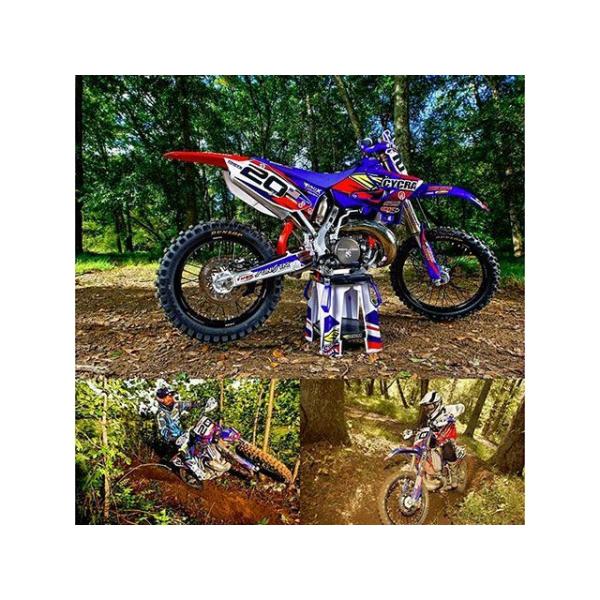 サイクラ YZ125/YZ250 YAMAHA パワーフローリアフェンダー YZ125/YZ250/...
