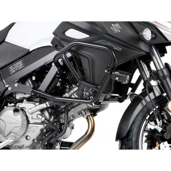 ヘプコ＆ベッカー V-Strom 650 V-Strom 650 XT エンジンガード（ブラック） ...