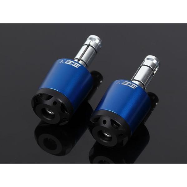 SPEEDRA ハンドルバーエンド カラー ブルー SPEEDRA