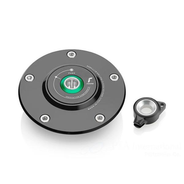 リゾマ ガソリンタンクキャップ カラー ブラック RIZOMA