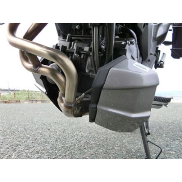 プレジャー VERSYS-X 250 スプラッシュガード（ブラックゲル） PLEASURE