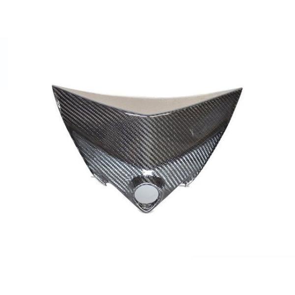 KN企画 シグナスX 3型 フロントカバーハーフタイプ（リアルカーボン） kn926