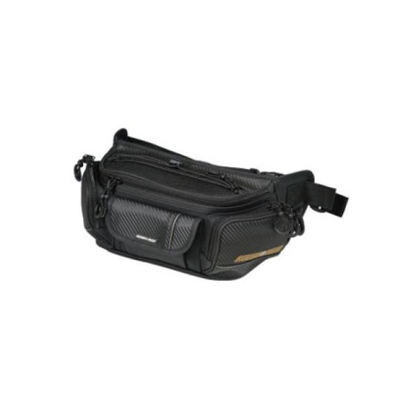 ラフ＆ロード RR9612 ラフウエストバッグ ワイド（カーボン） Rough&amp;Road