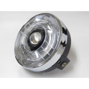 正規品／プロテック 汎用 LH-3150 LEDプロジェクターヘッドライト 180φ ネイキッド 丸目タイプ 色温度：6000K PROTEC バイクの商品画像
