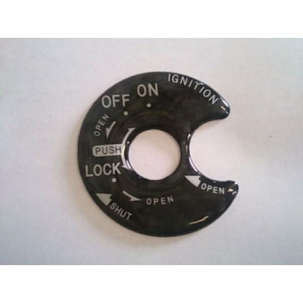 エムエフアール シグナスX 2・3・4型 イグニッションスイッチステッカー カーボン調（シグナスX ...