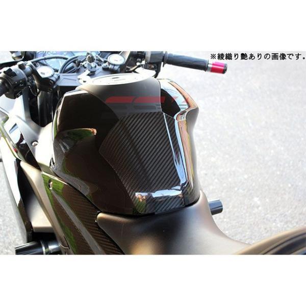 SPEEDRA YZF-R25/R3 タンクパッド ドライカーボン カラー 綾織り艶消し SPEED...