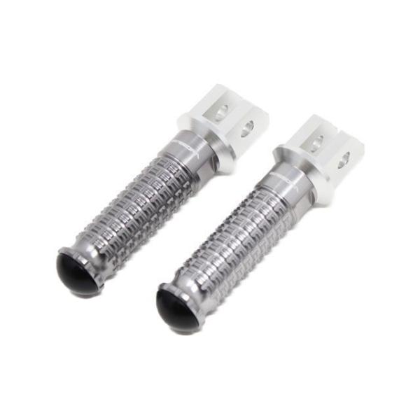 SPEEDRA アルミ削り出しステップ スタンダードタイプ（取付部カラー：シルバー/ステップバーカラ...