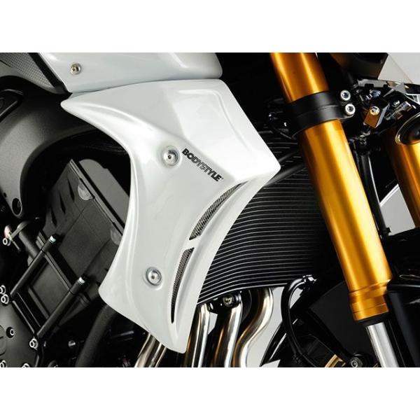 ボディースタイル FZ8 ラジエーターサイドカバー YAMAHA FZ8 2010-2016 未塗装...