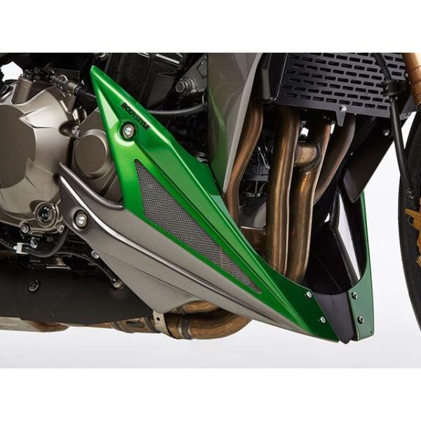 ボディースタイル Z1000 ベリーパン KAWASAKI Z1000 2018 グリーン BODY...