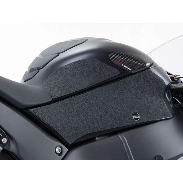 アールアンドジー ZX-10R タンクトラクショングリップ 4-Grip Kit カラー ブラック ...