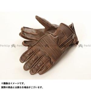 正規品／デグナー 【特価品】 TG-34 ヴィンテージレザーグローブ カラー：ブラウン サイズ：L DEGNER バイク